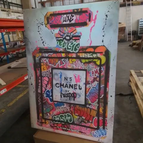 BOXED PERFUME NO. - WRAPPED CANVAS GRAPHIC