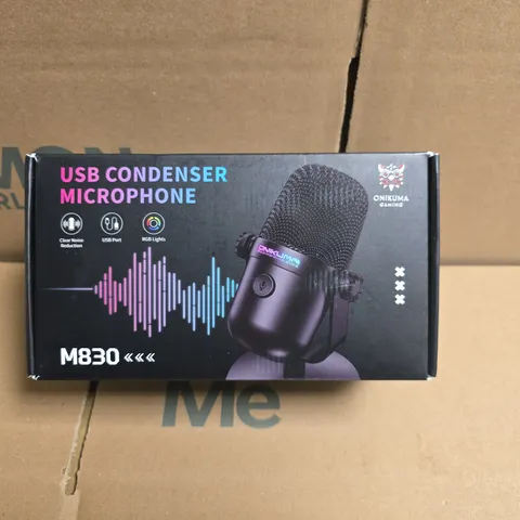 ONIKUMA M830 USB CONDENSER MICROPHONE – BOXED