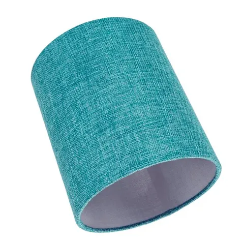 BOXED 18CM H X 16CM W LINEN OVAL LAMPSHADE