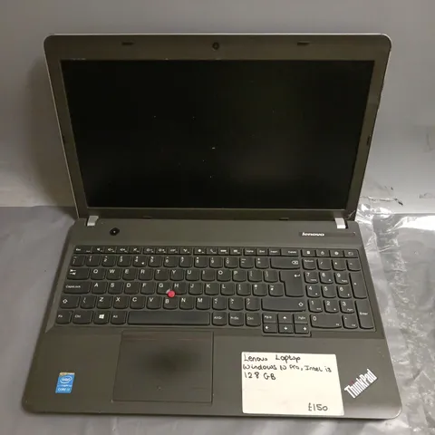 LENOVO THINKPAD E540 LAPTOP IN BLACK