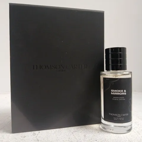 BOXED THOMAS CARTER SMOKE & MIRRORS EAU DE PARFUM 50ML 