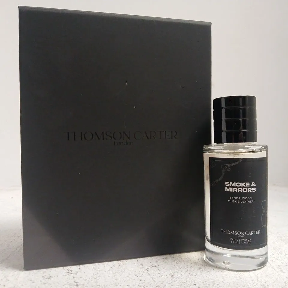 BOXED THOMSON CARTER SMOKE & MIRRORS EAU DE PARFUM 50ML