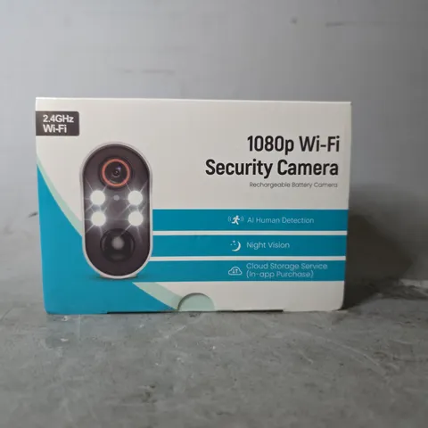 SEALED UNBRANDED 1080P WI-FI SECURITY CAMERA