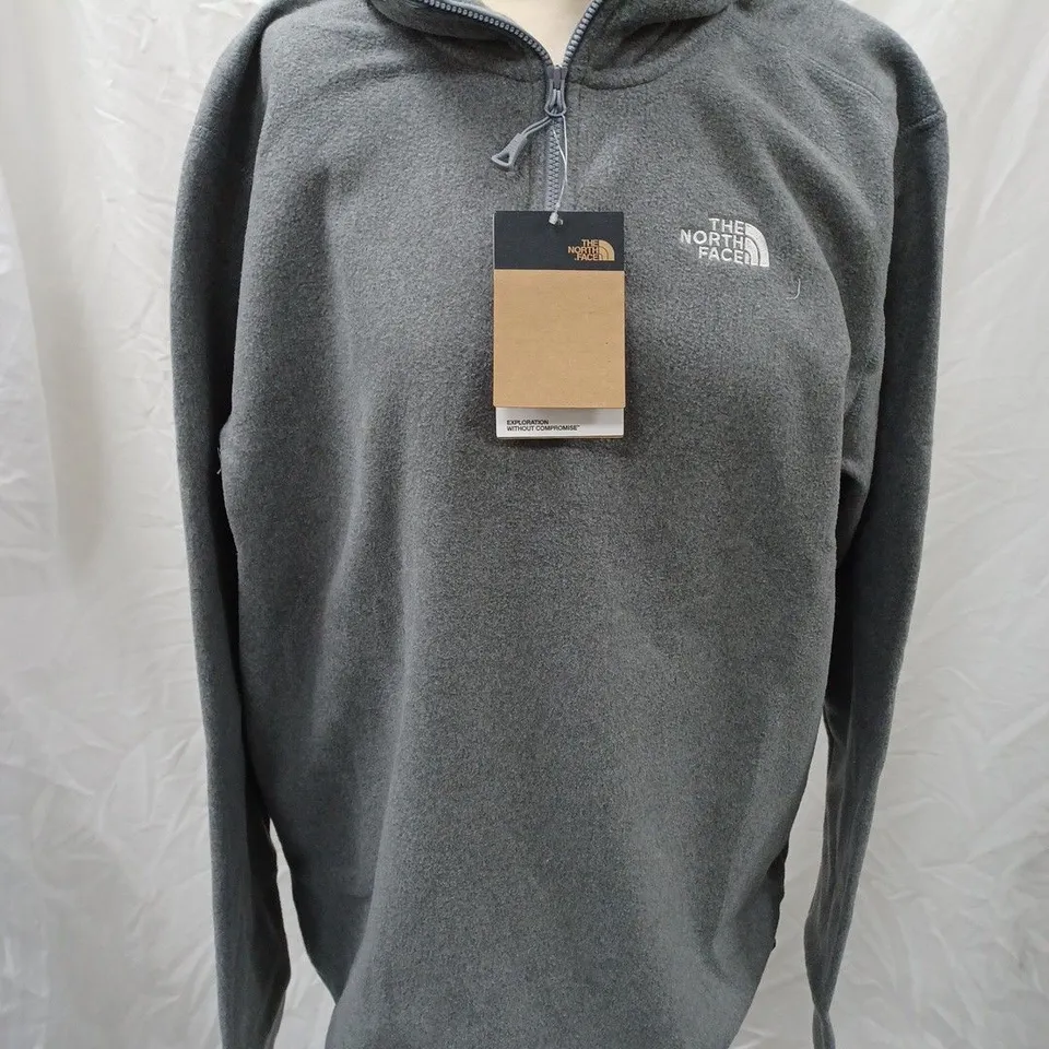 THE NORTH FACE GLACIER THERMAL JUMPER, GREY - SIZE LARGE 