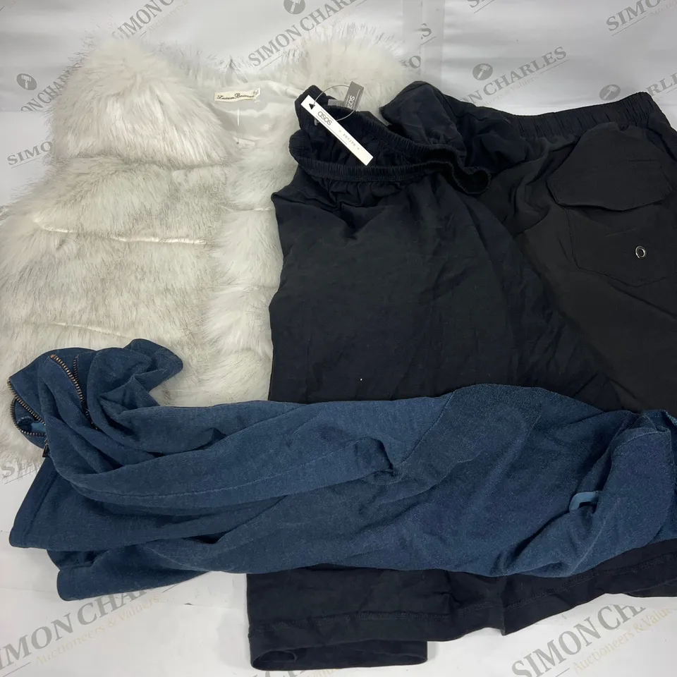 MEDIUM BOX OF ASSORTED CLOTHING TO INCLUDE THRIFT+ AMD ASOS 