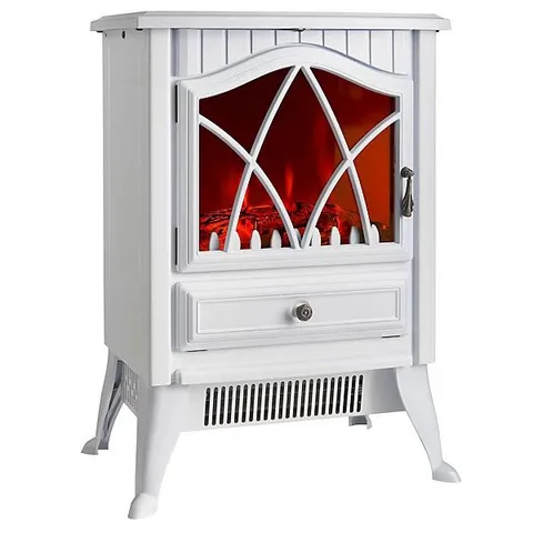 BOXED VONHAUS ELECTRIC STOVE HEATER 1800W, INDOOR LOG WOOD BURNER BURNING EFFECT