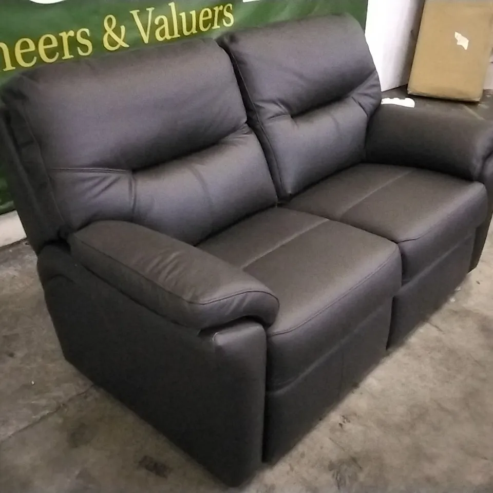 QUALITY BRITISH DESIGNED & MANUFACTURED G PLAN SEATTLE 2.5 SEATER SOFA CAMBRIDGE BUFFALO LEATHER