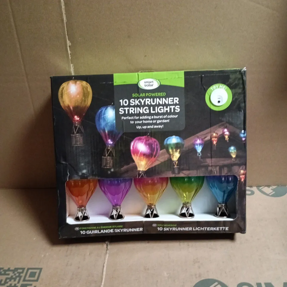 SMART SOLAR 10 SKYRUNNER STRING LIGHTS BOXED