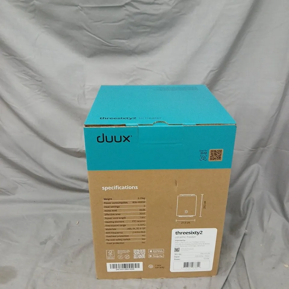 DUUX THREESIXTY2 CERAMIC HEATER