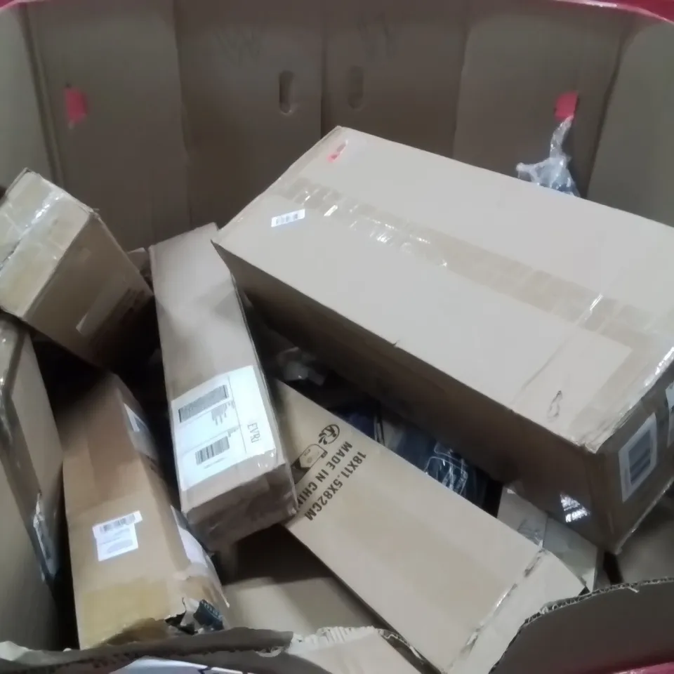 PALLET OF ASSORTED HOUSEHOLD GOODS AND PRODUCTS TO INCLUDE;MOBILE TV STAND WITH WHEELS,ROTOBASE ELITE,TRIPOD SPEAKER STAND