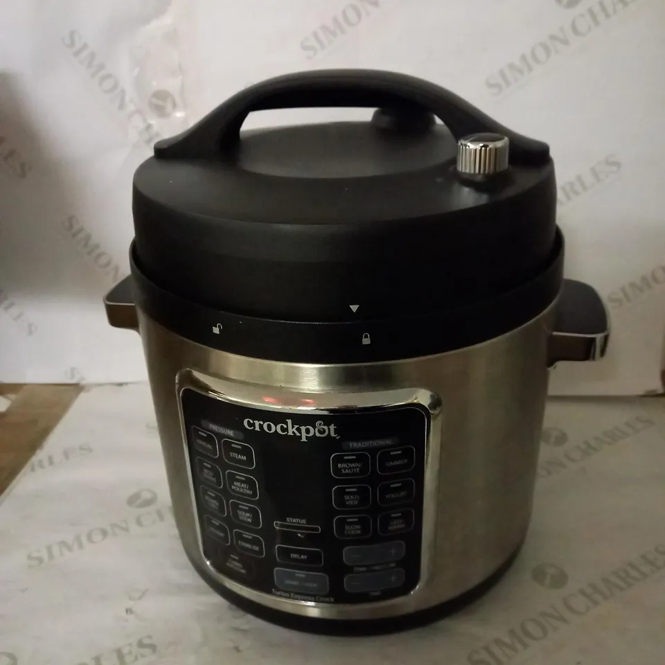 CROCKPOT TURBO EXPRESS PRESSURE MULTICOOKER