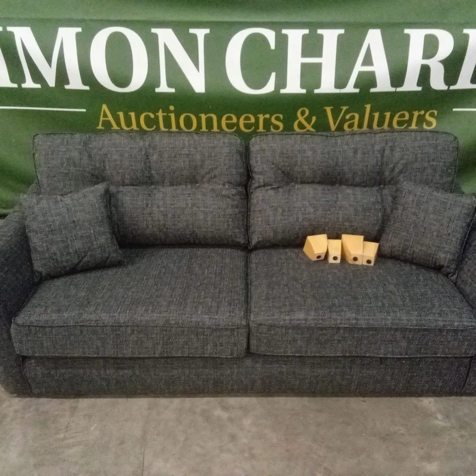 HALSTOW 3 SEATER FABRIC SOFA RRP £899