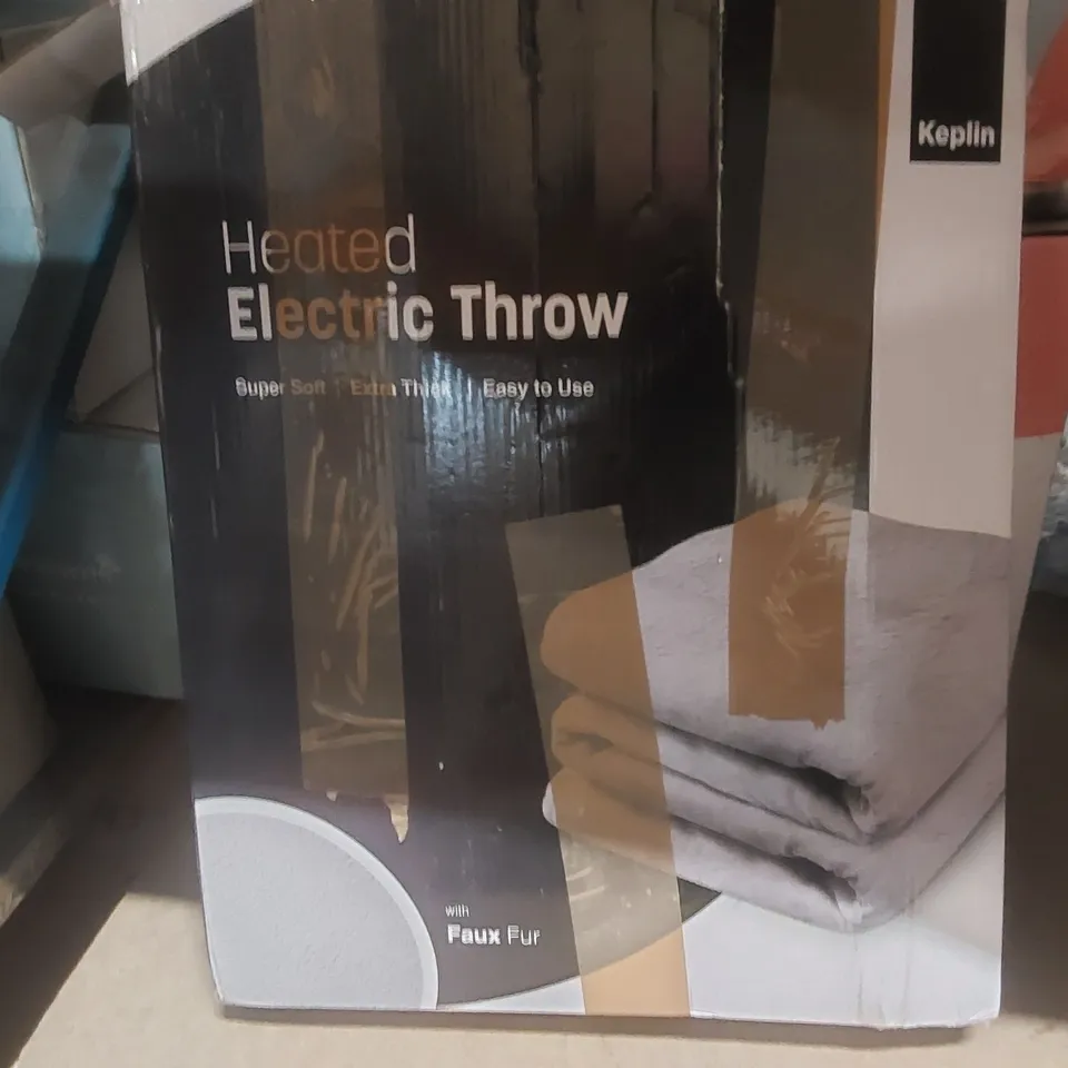 KEPLIN HEATED ELECTRIC THROW 