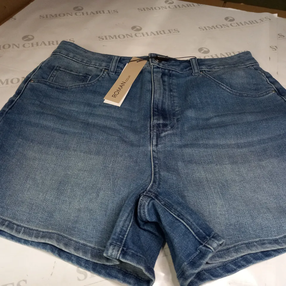 ROMAN DENIM SHORTS SIZE 12