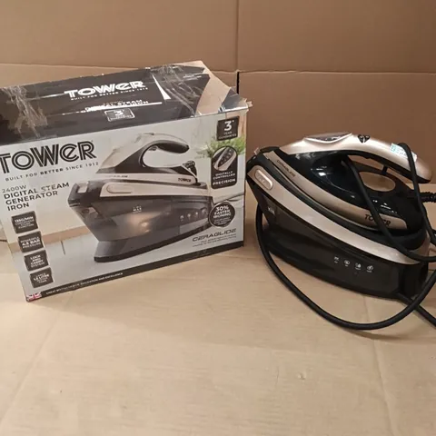 TOWER T22024GLD CERAGLIDE STEAM GENERATOR IRON