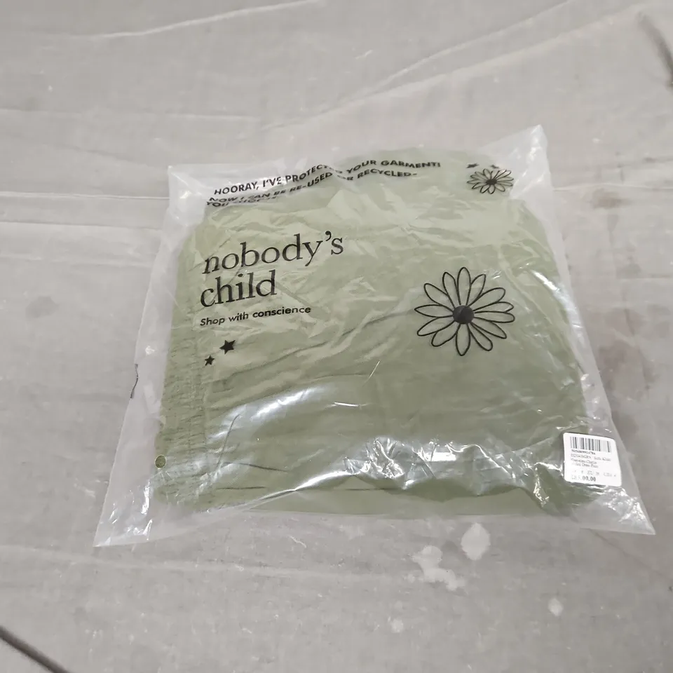 BAGGED NOBODYS CHILD SLEEVELESS CHARLIE MIDAXI DRESS - SIZE 8