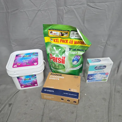 4 X CLEANING PRODUCTS TO INCLUDE PERSIL, DR BECKMANN ETC