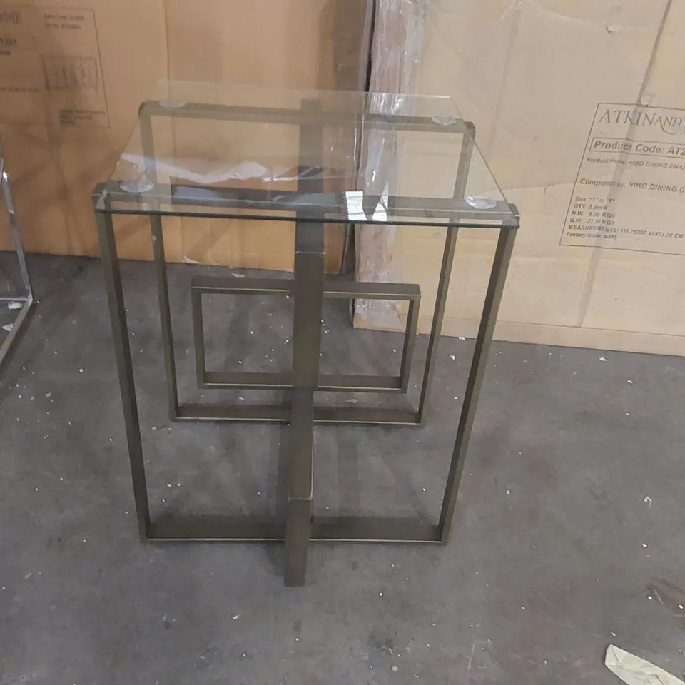 DESIGNER THORNTON SIDE TABLE 