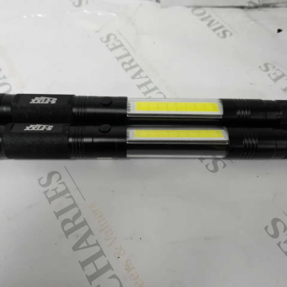 SET OF 2 SFIXX LED TORCH IN BLACK 