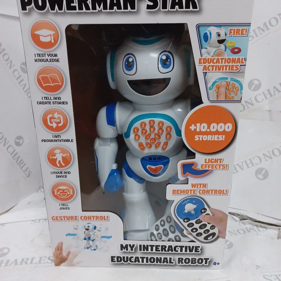 LEXIBOOK POWERMAN STAR INTERACTIVE ROBOT