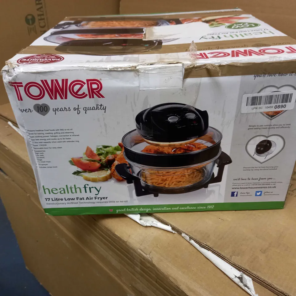 TOWER HEALTH HALOGEN AIR FRYER 