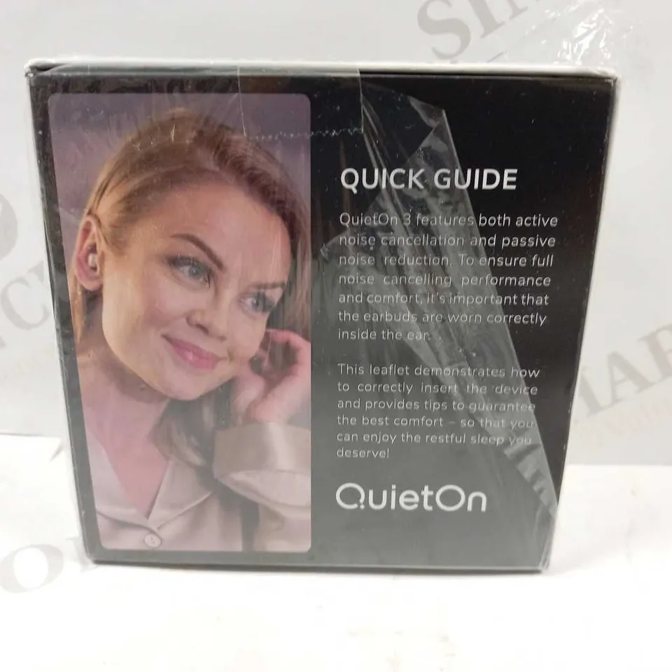 BOXED QUIET ON 3 ACTIVE NOISE CANCELLING DEVICE FOR SLEEPING