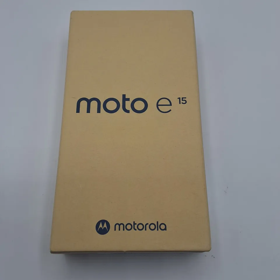 BOXED MOTOROLA MOTO E15 2+64GB IN MISTY BLUE - XT2523-6