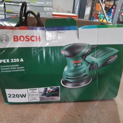 BOSCH RANDOM ORBIT SANDER 