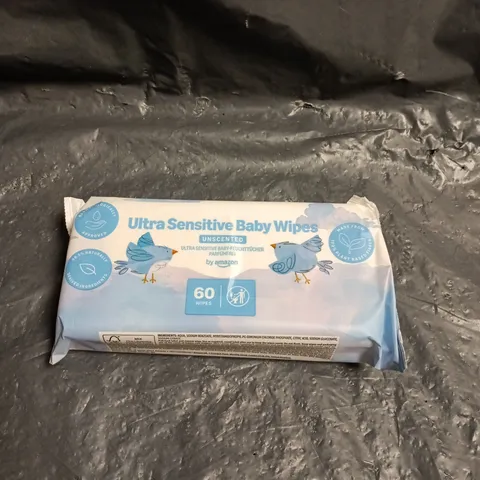 APPROXIAMTELY 20 AMAZON BABY ULTRA SENSITIVE BABY WIPES UNSCENTED MULTIPACKS 