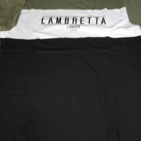 LAMBRETTA PANEL T-SHIRT - 2XL