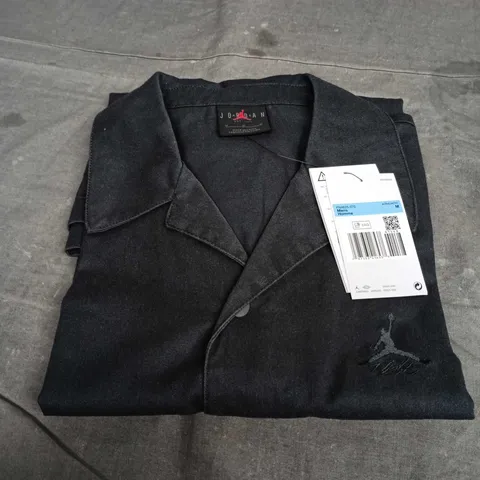 JORDAN BLACK POLO SHIRT – MEN'S SIZE M