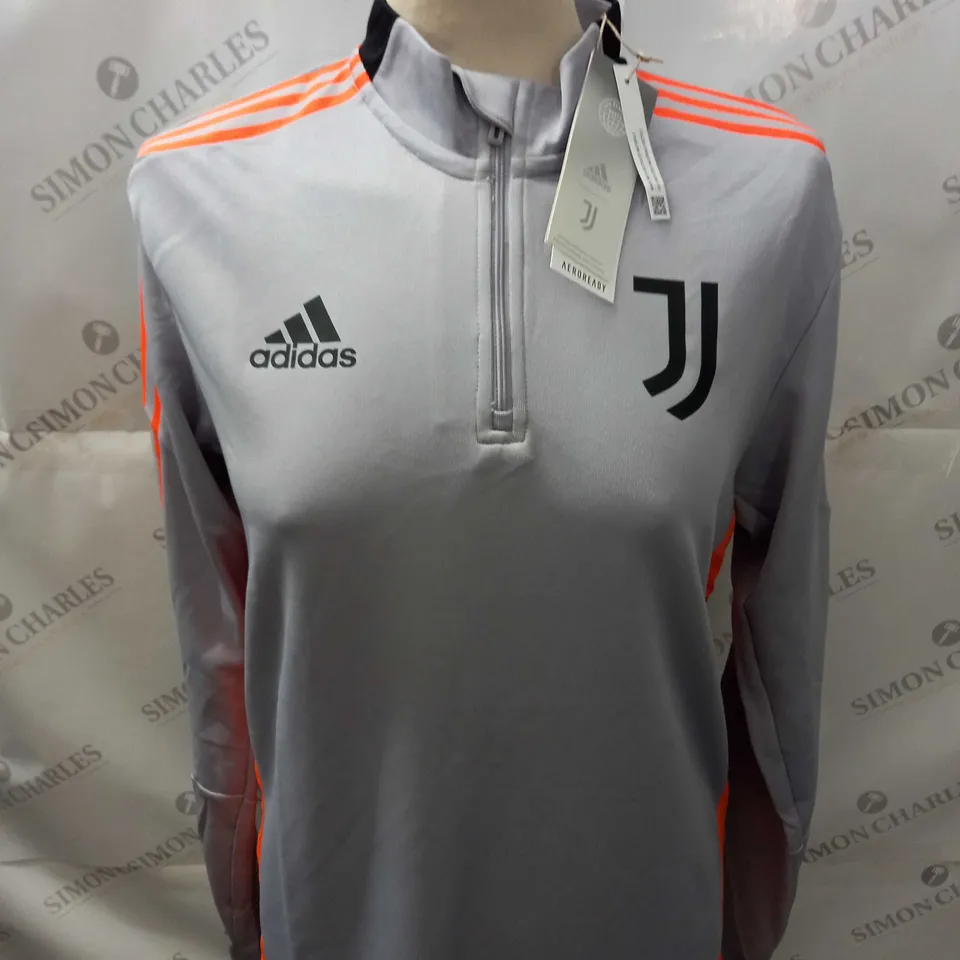 JUVENTUS FC 1/4 ZIP TRAINING SHIRT SIZE S