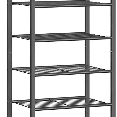 BOXED SONGMICS 8-TIER SLIM SHOE RACK - BLACK