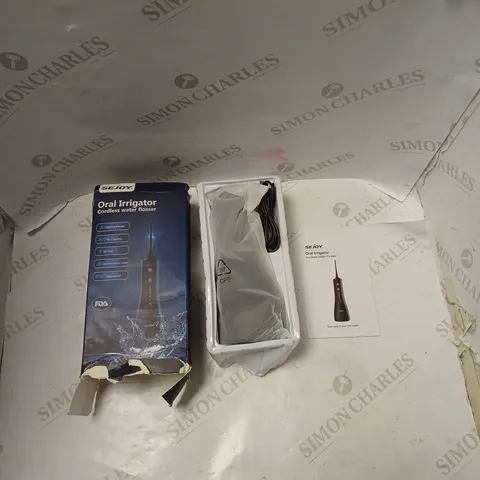 SEJOY ORAL IRRIGATOR - CORDLESS WATER FLOSSER