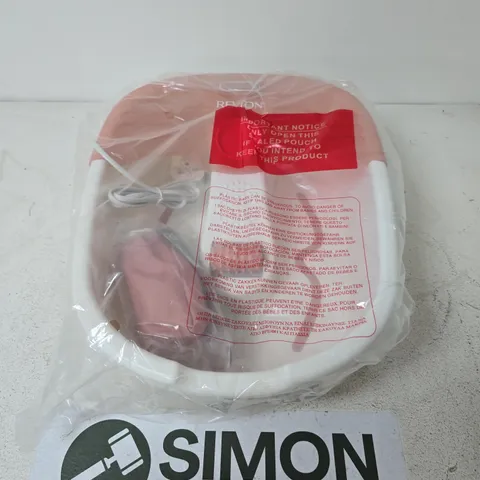 REVLON PEDIPREP SPA WITH PEDICURE SET