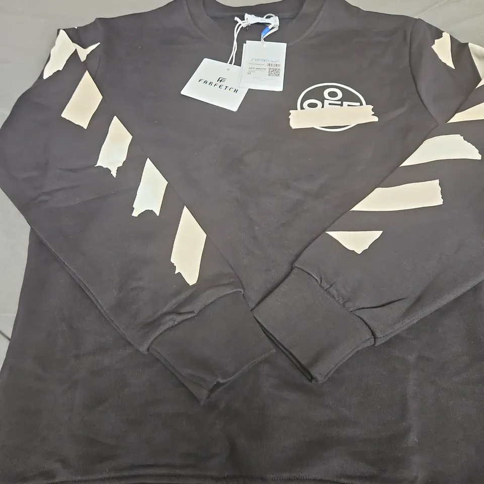 OFF-WHITE SWEATSHIRT - SIZE M