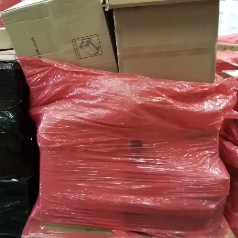 PALLET TO CONTAIN AN ASSORTMENT OF HOUSEHOLD ITEMS TO INCLUDE WALL CLOCKS, EV CHARGERS, STORAGE CONTAINERS AND A4 PAPER SHREDDER ECT