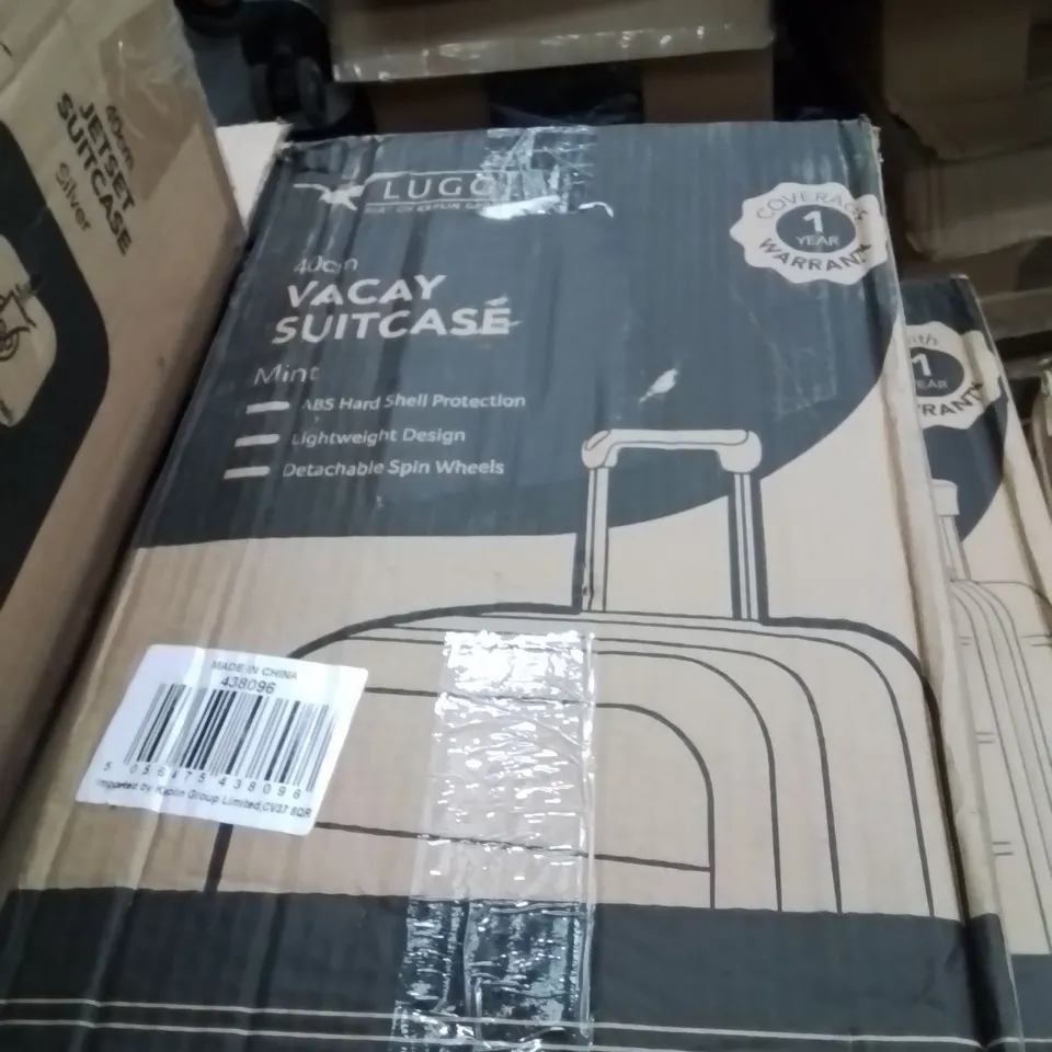 BOXED LUGG 40CM VACAY SUITCASE MINT