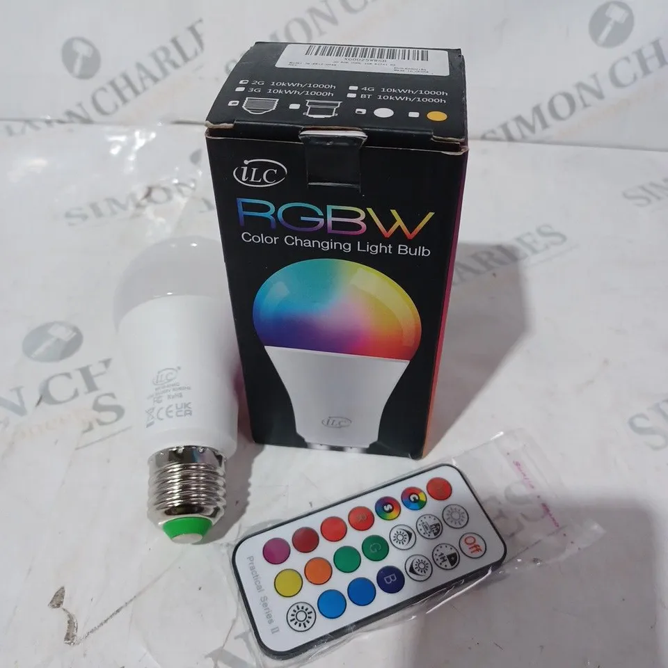 BOXED ILC RGBW COLOUR CHANGING LIGHTBULB 