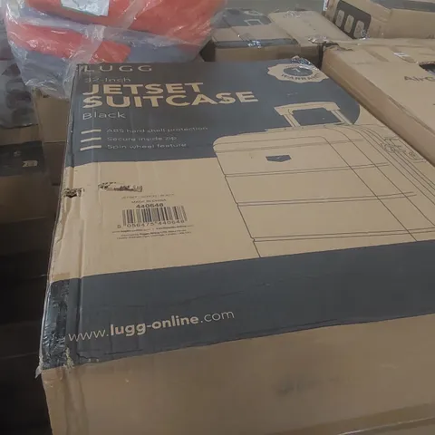 BOXED LUGG TRAVEL SUITCASE