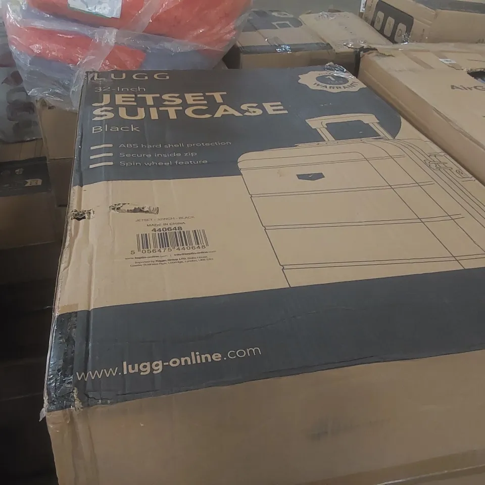BOXED LUGG TRAVEL SUITCASE
