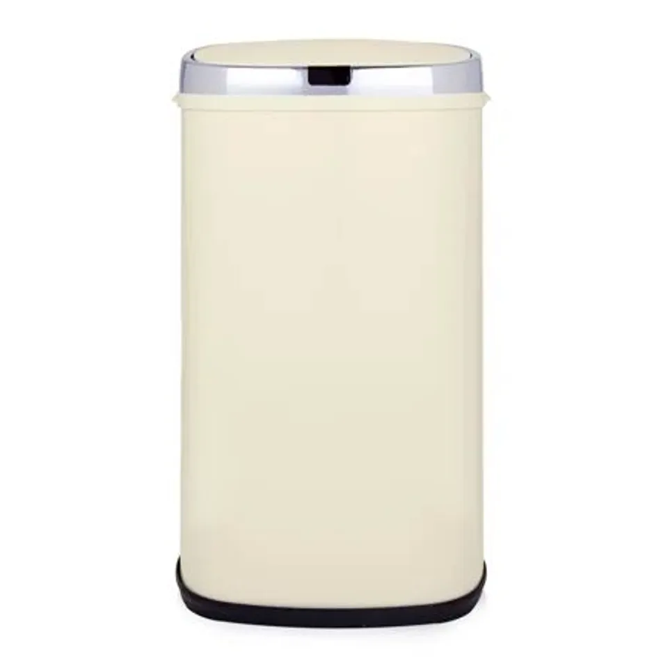 BOXED CHROMA 42 LITRE MOTION SENSOR RUBBISH BIN (1 BOX)