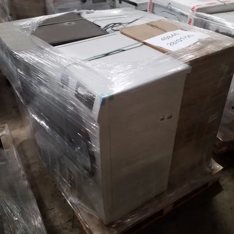 PALLET OF APPROXIMATELY 4 UNPROCESSED RAW RETURN WHITE GOODS TO INCLUDE