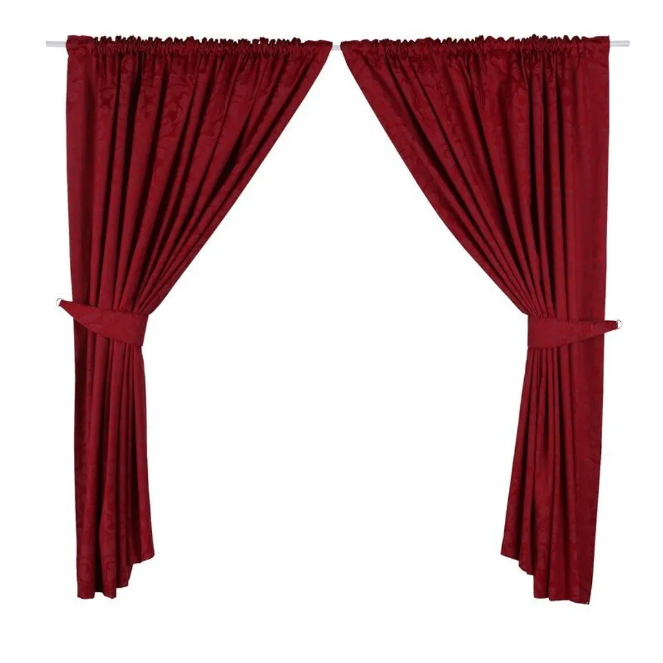 BURKES PENCIL PLEAT SHEER CURTAINS 