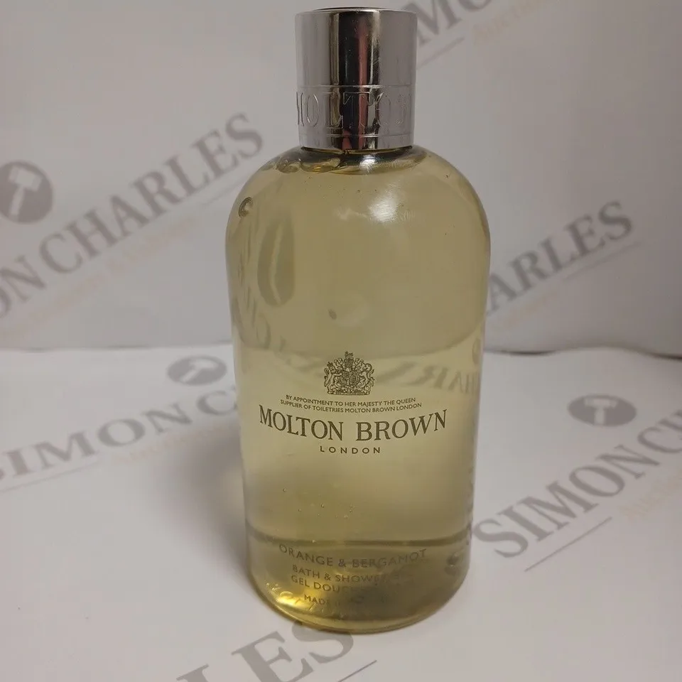 MOLTON BROWN ORANGE & BERGAMOT BATH AND SHOWER GEL 300ML