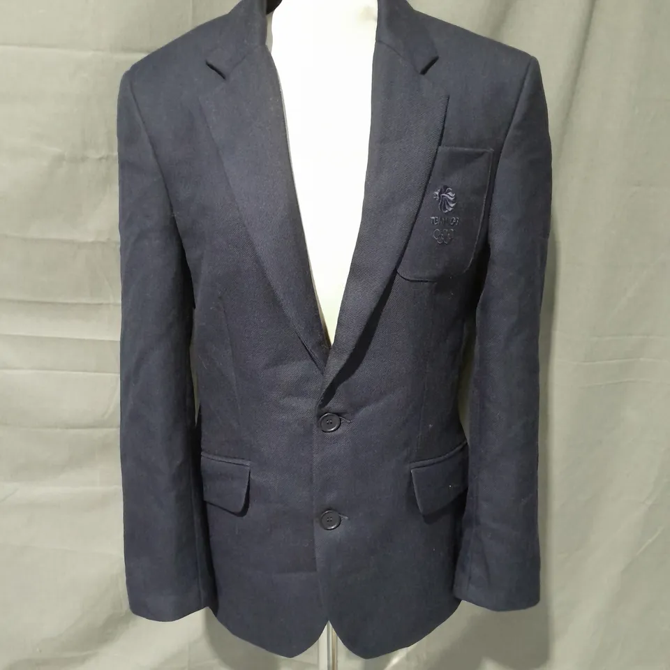 TEAM GB BLAZER JACKET IN NAVY SIZE 36