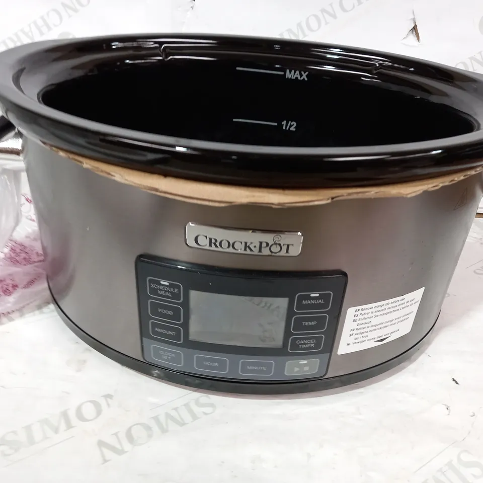 CROCK-POT TIMESELECT DIGITAL SLOW COOKER