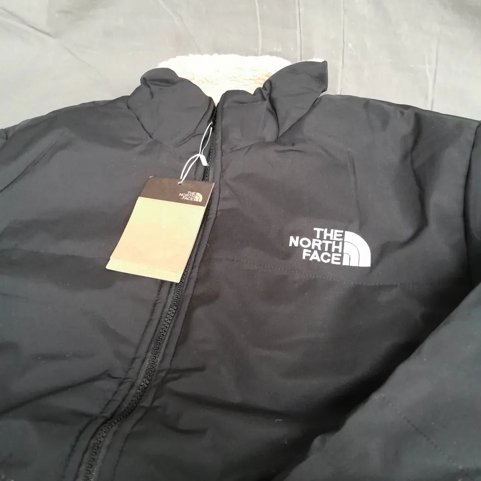 THE NORTH FACE INSULATED FULL ZIP HOODLESS COAT - SIZE XL