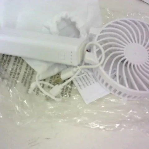 HANDHELD PORTABLE RECHARGEABLE FAN
