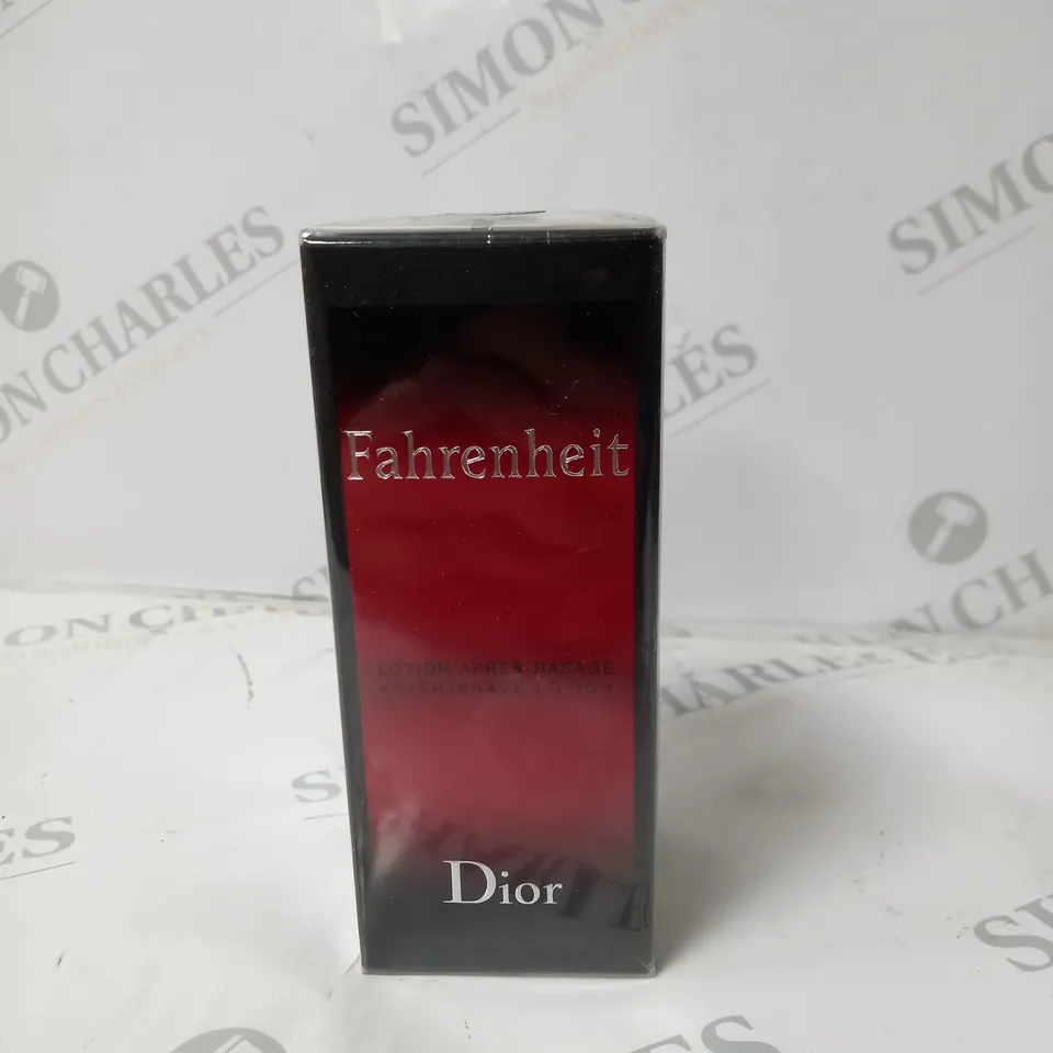 BOXED DIOR FAHRENHEIT EAU DE TOILETTE 100ML - SEALED 